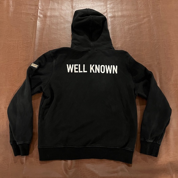 WELL KNOWN Studios Swan Hoodie Sweatshirt - Size XL (Fit M/L) - Picture 10 of 12